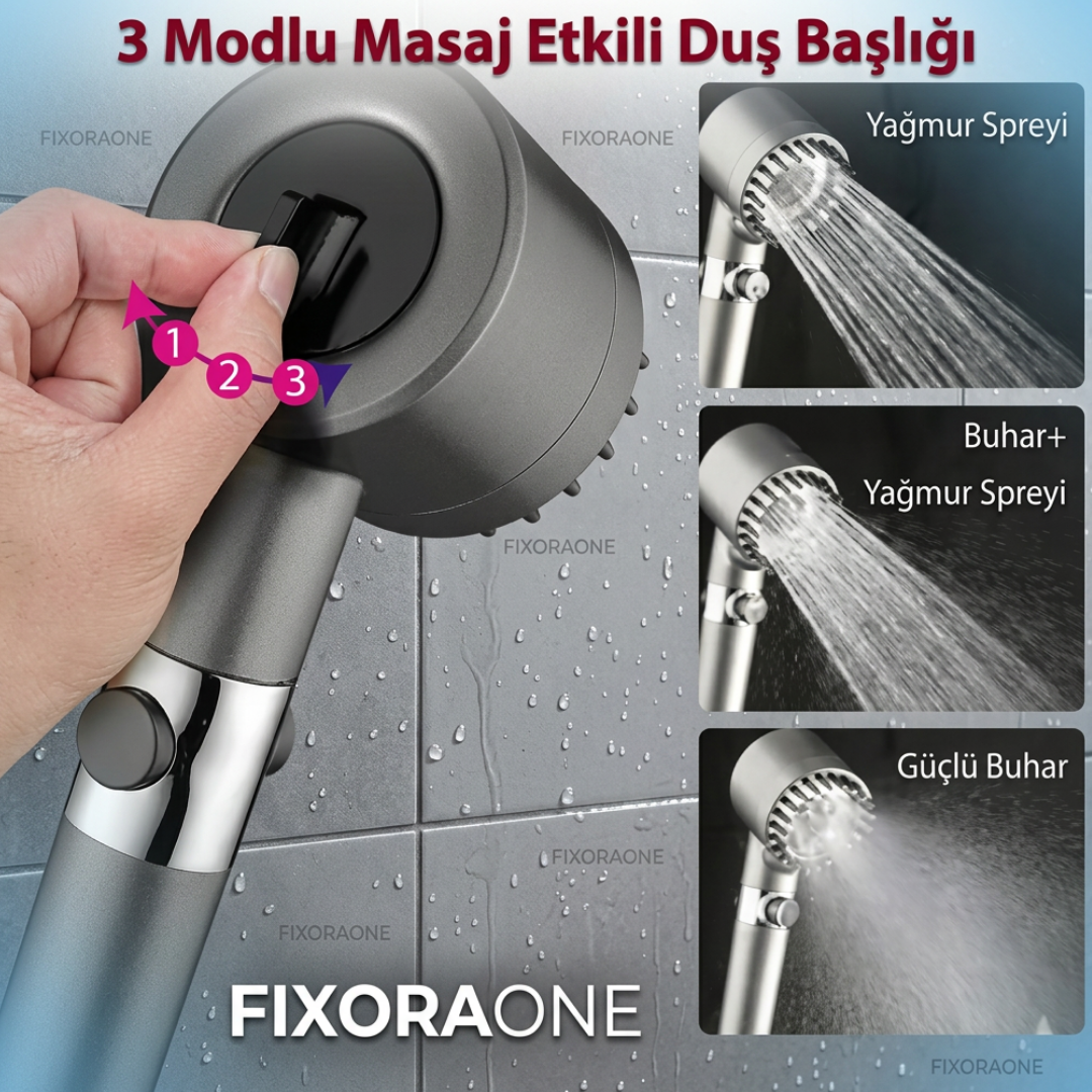 3 FONKSİYONLU DUŞ BAŞLIĞI
